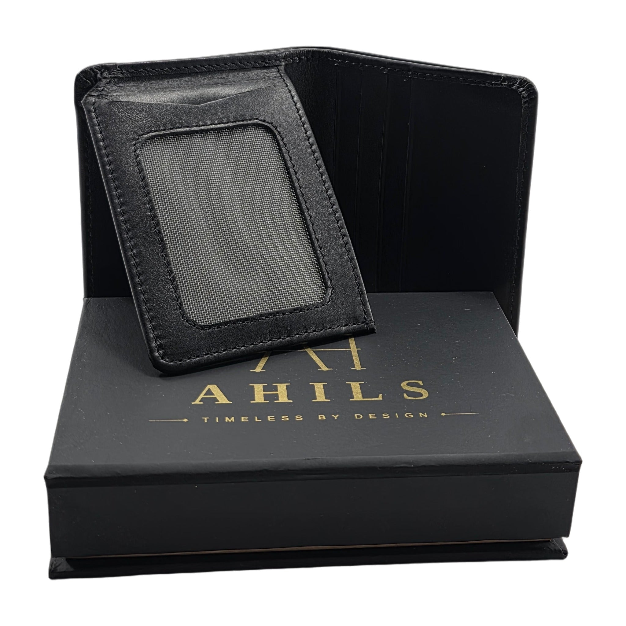 Compact wallet - Black