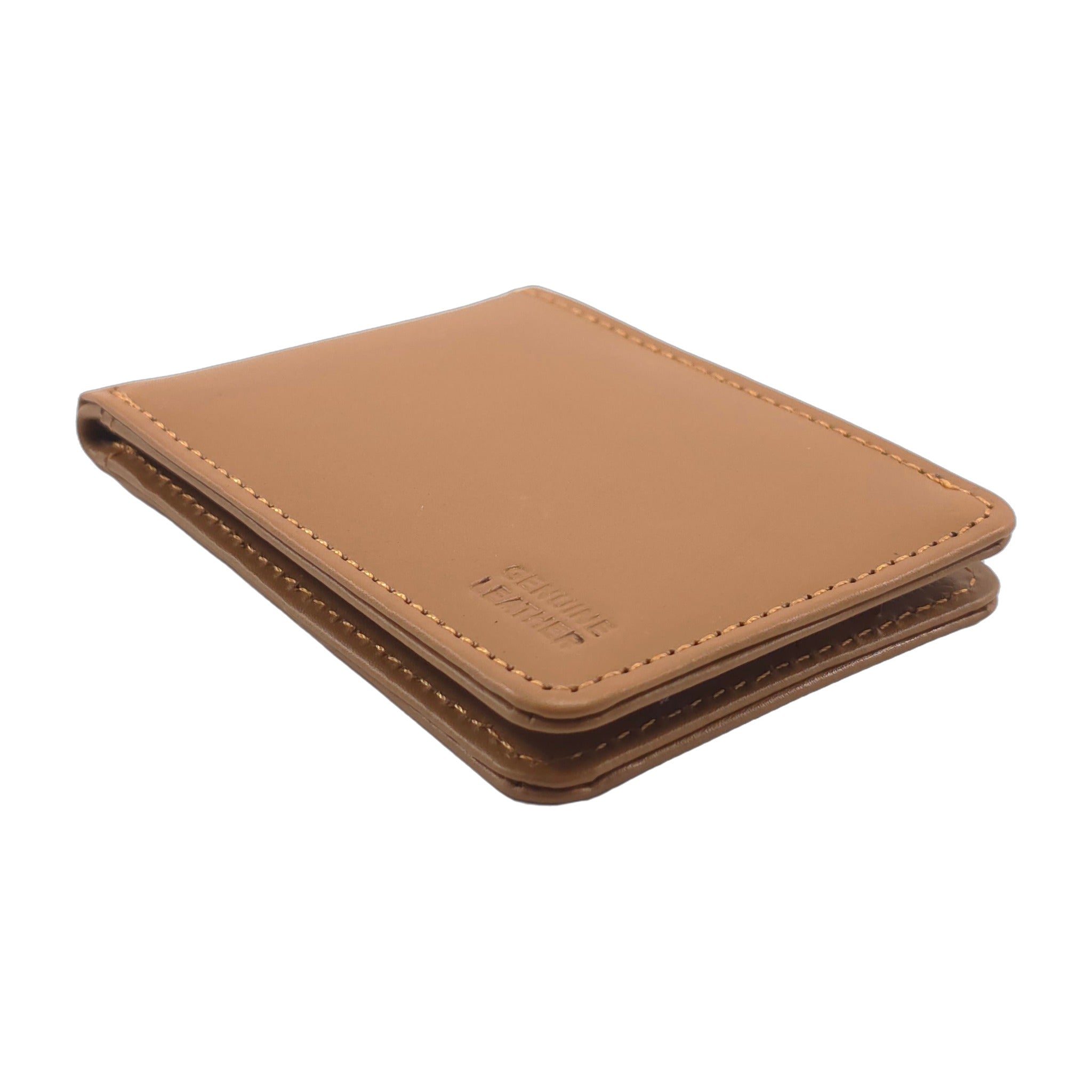 small dollar size wallet - Light Brown