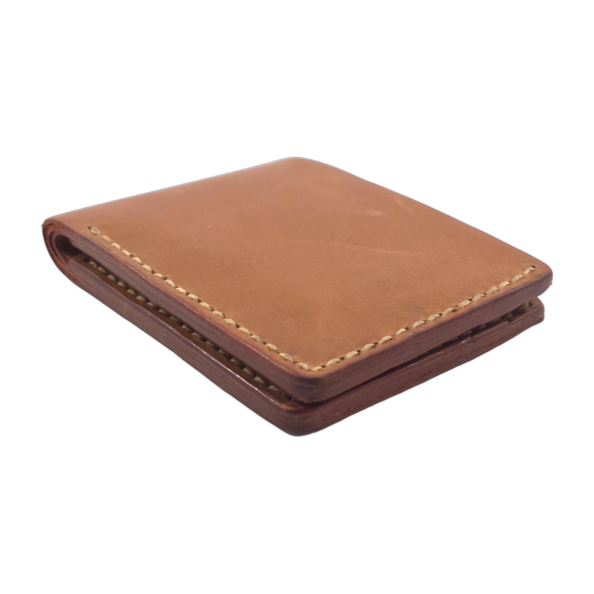 Hand stiched wallet - Brown
