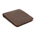 wallet - Dark Leathery Brown