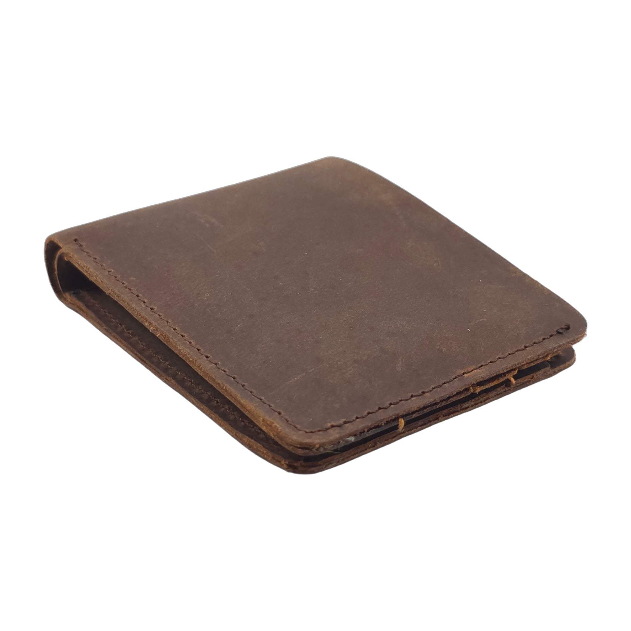 wallet - Dark Leathery Brown