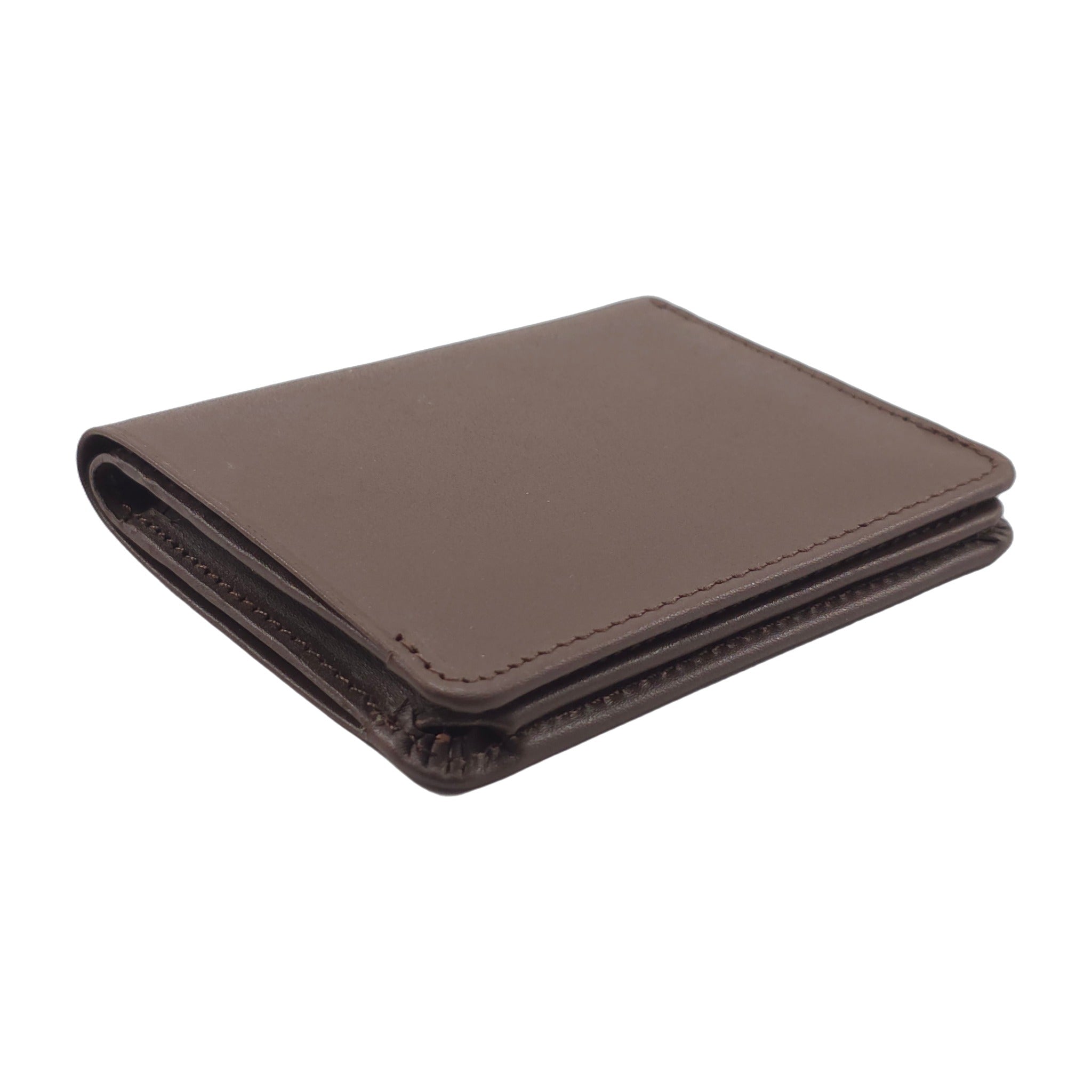Compact wallet - Light Brown