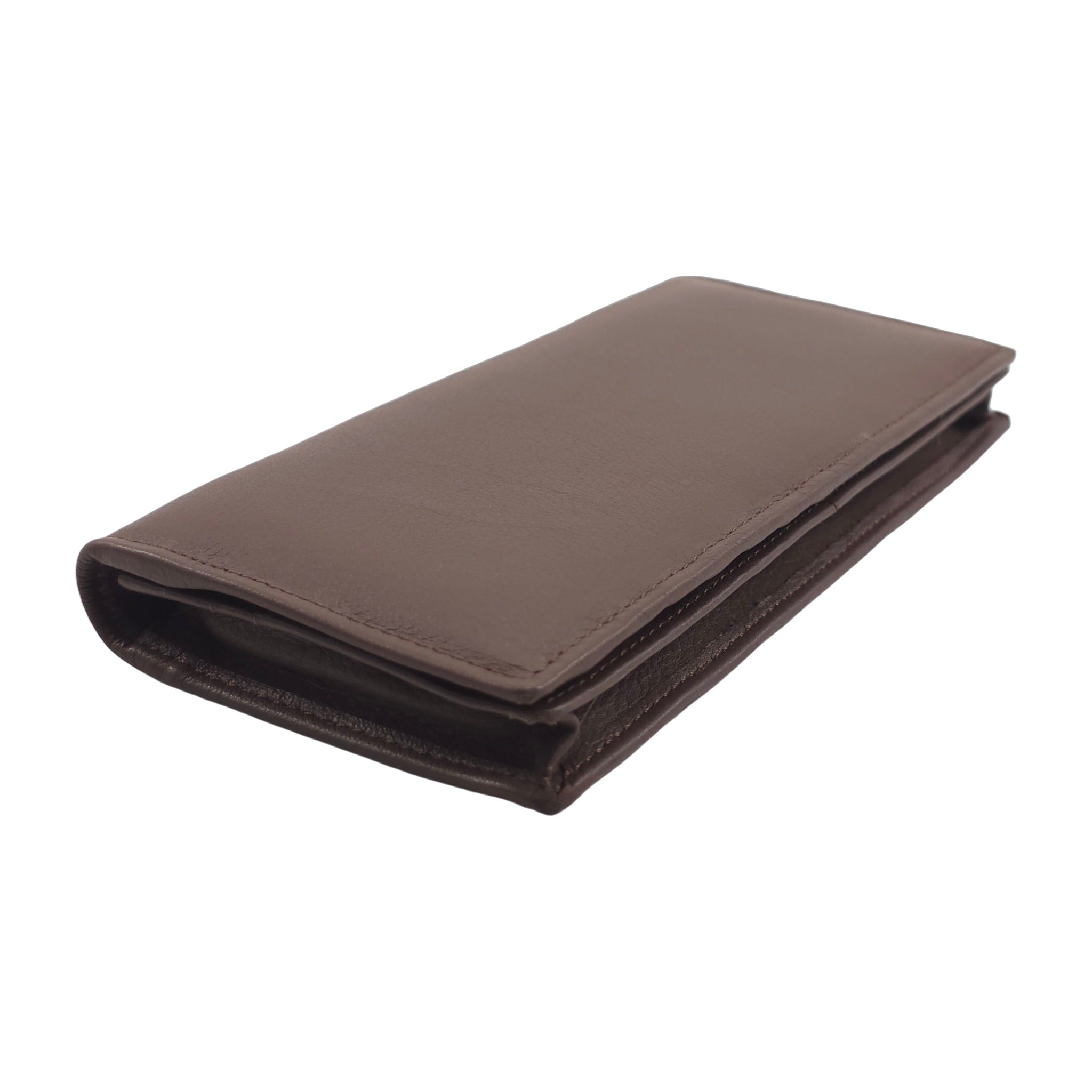 Mobile Long wallet - Dark Brown
