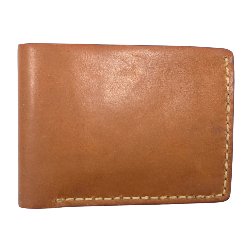 Hand stiched wallet - Brown