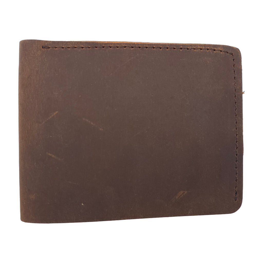 wallet - Dark Leathery Brown