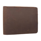 wallet - Dark Leathery Brown