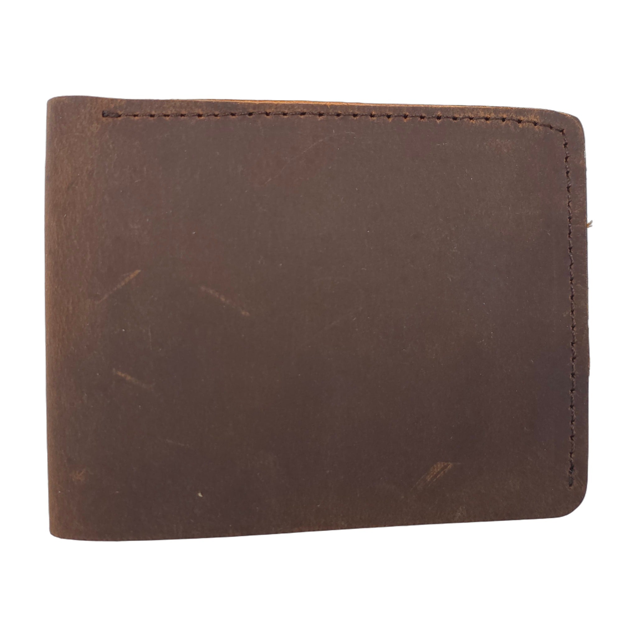 wallet - Dark Leathery Brown