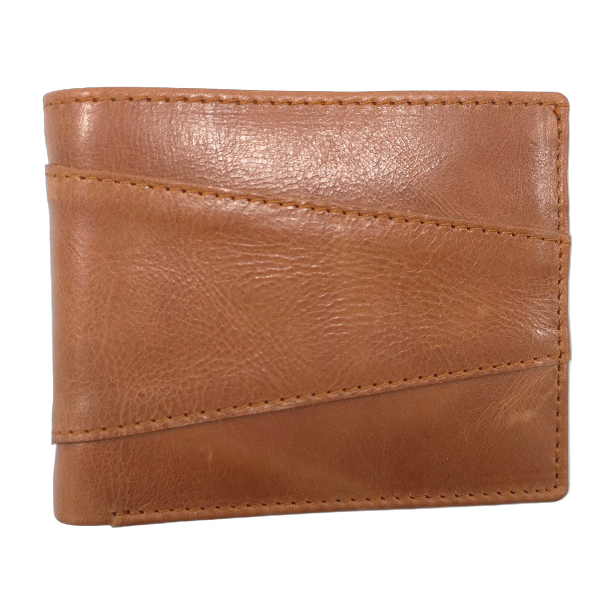 Classic Bifold Leather Wallet – Black