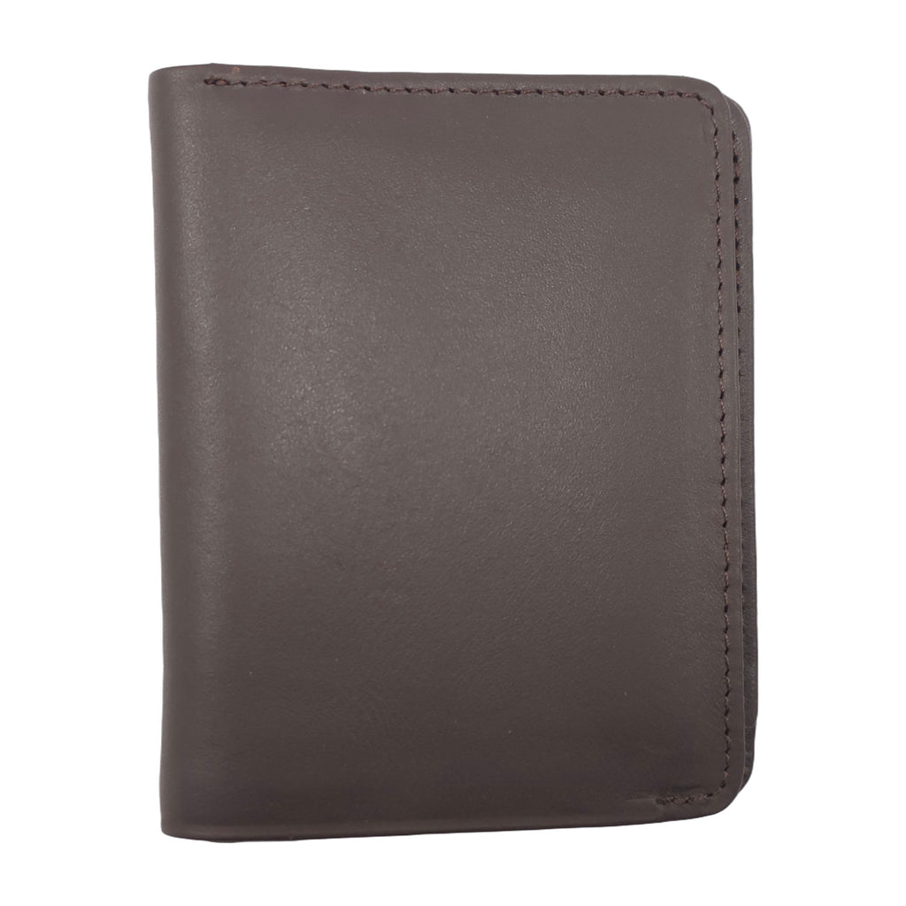 Compact wallet - Dark Brown