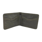 Hand stiched wallet - Dark Green