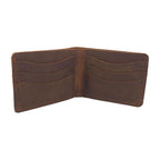 wallet - Dark Leathery Brown