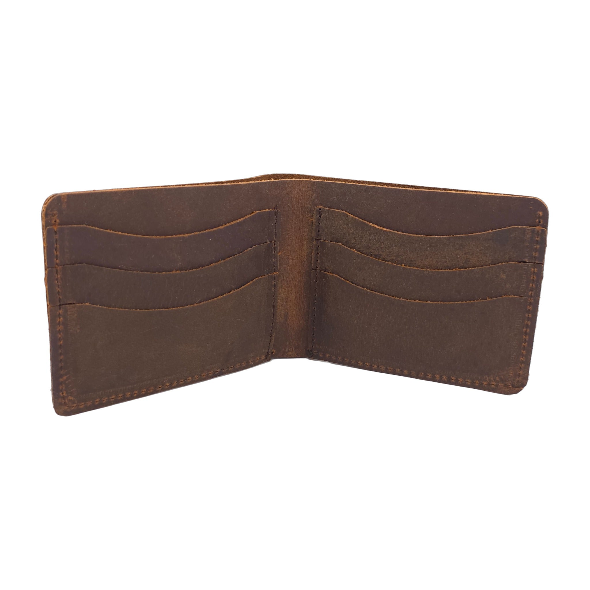 wallet - Dark Leathery Brown