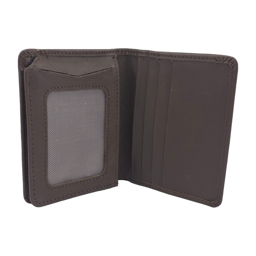 Compact wallet - Dark Brown