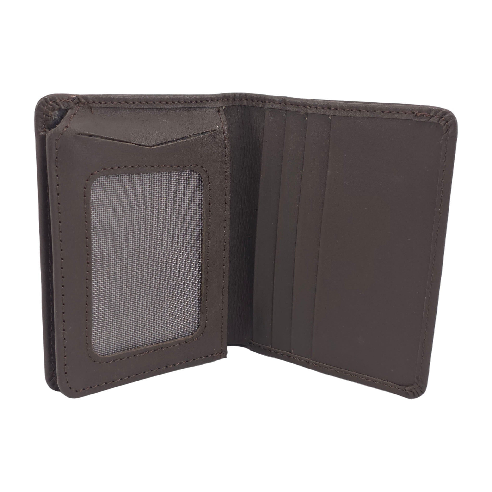 Compact wallet - Dark Brown