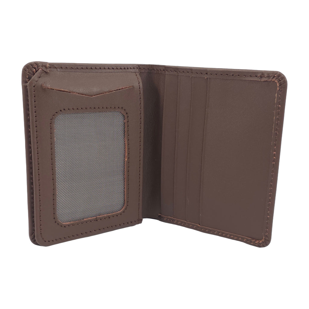 Compact wallet - Light Brown