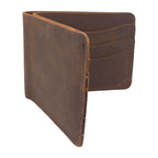 wallet - Dark Leathery Brown