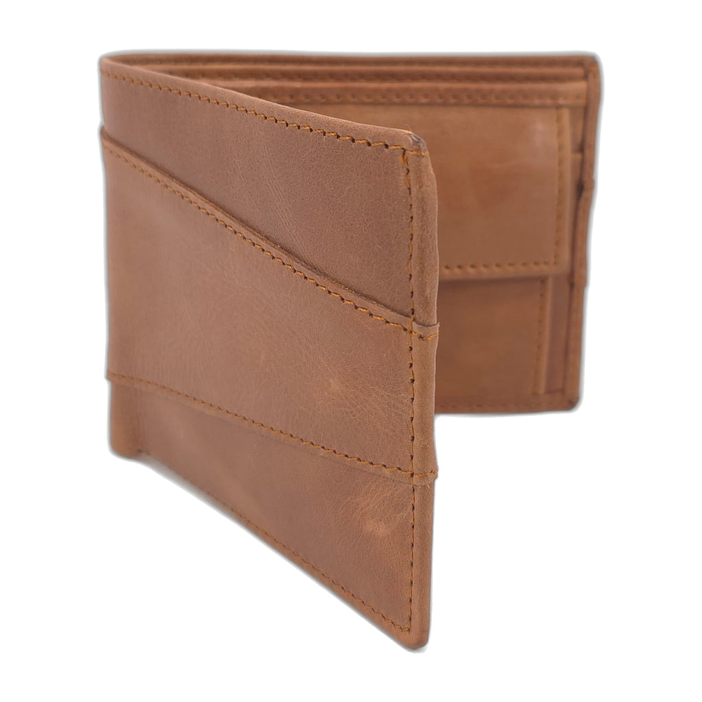 Classic Bifold Leather Wallet – Black