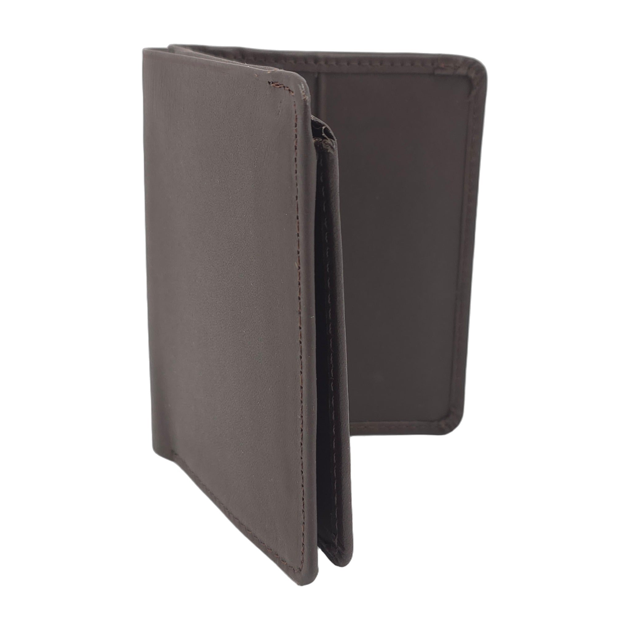 Compact wallet - Dark Brown