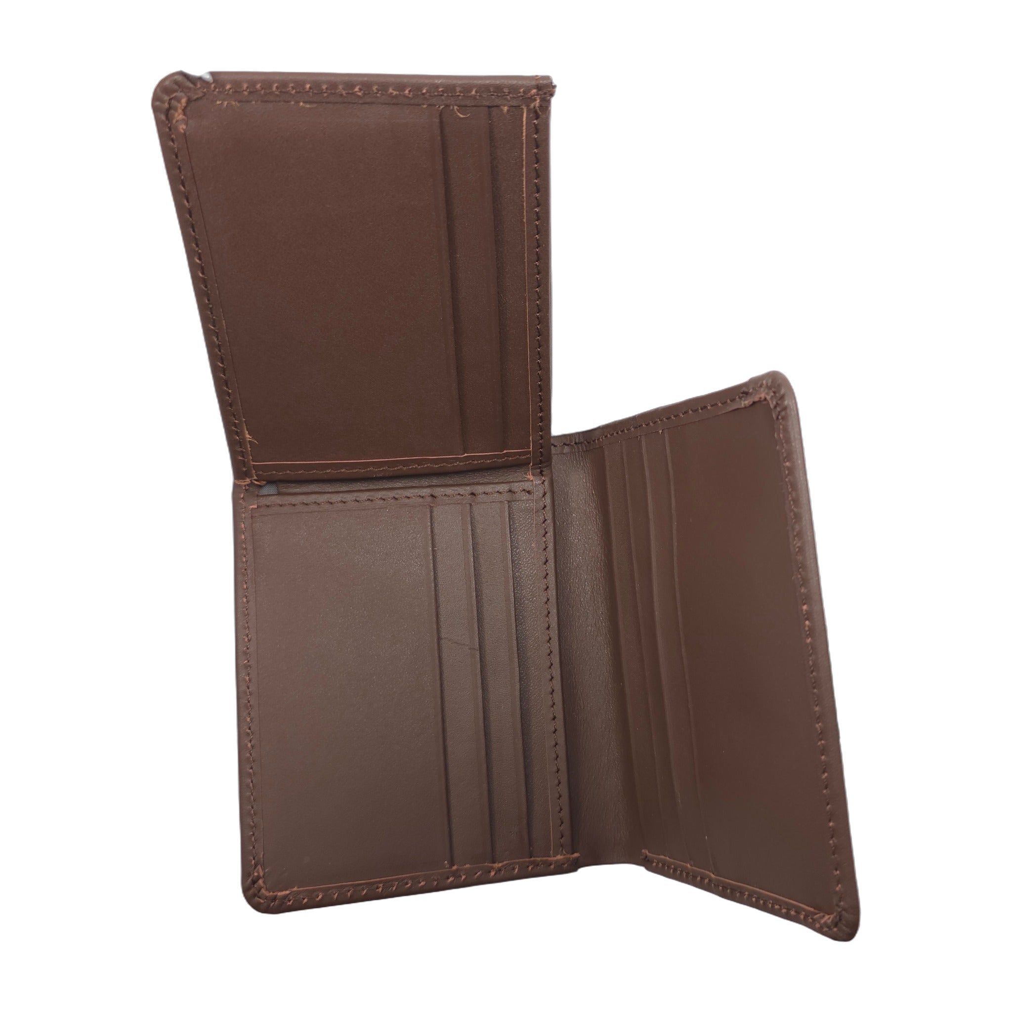 Compact wallet - Light Brown