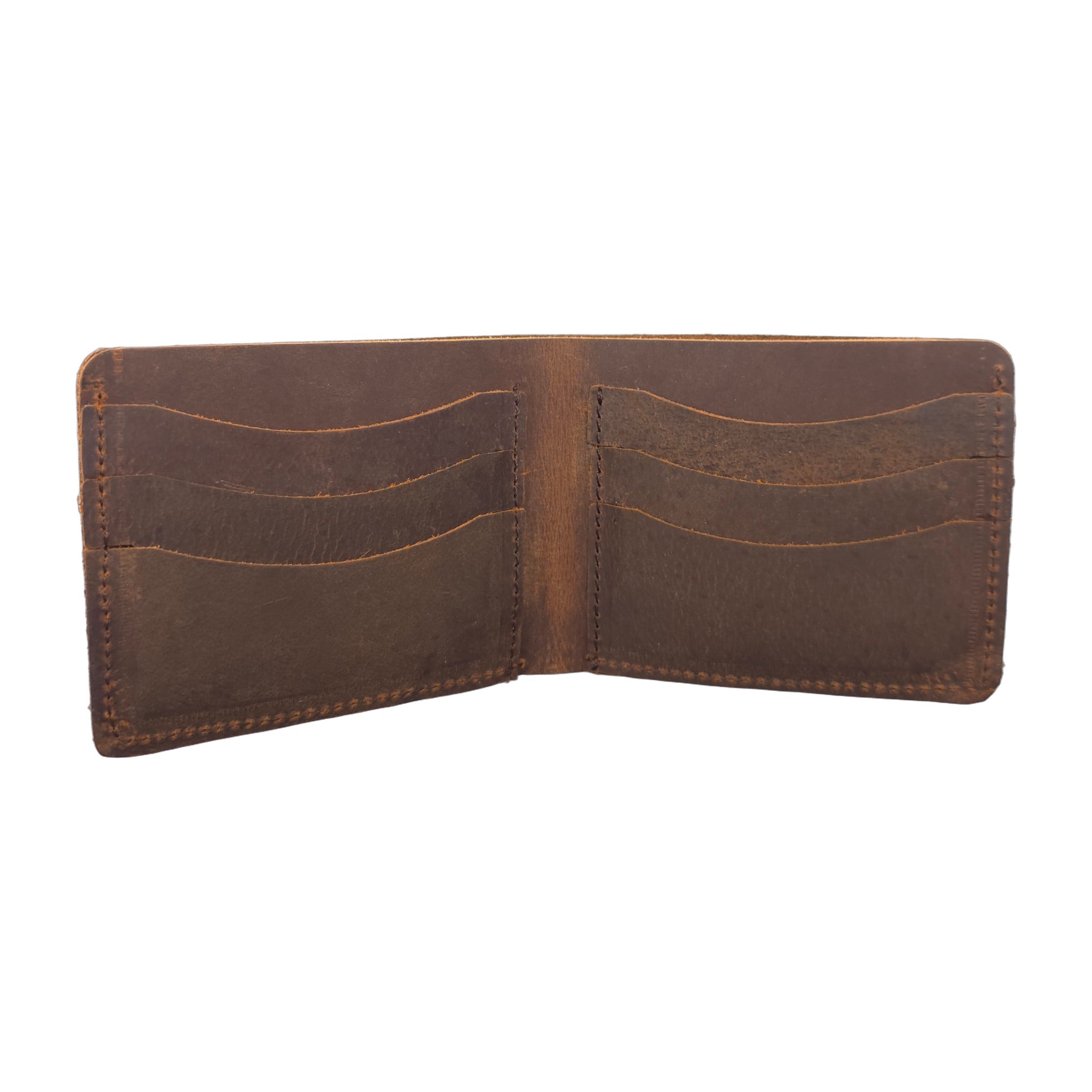 wallet - Dark Leathery Brown