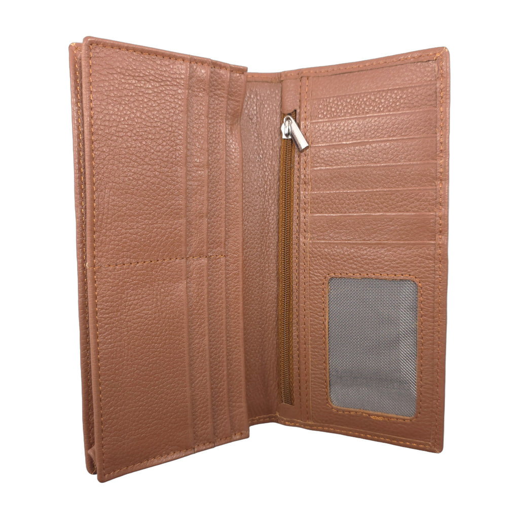 Mobile Long wallet - Light Brown