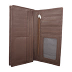 Mobile Long wallet - Dark Brown