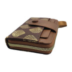 Ladies hand purse - Dark Brown