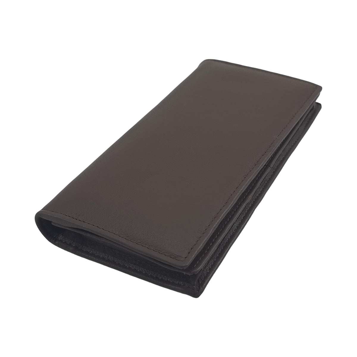 Mobile Long wallet - Dark Brown