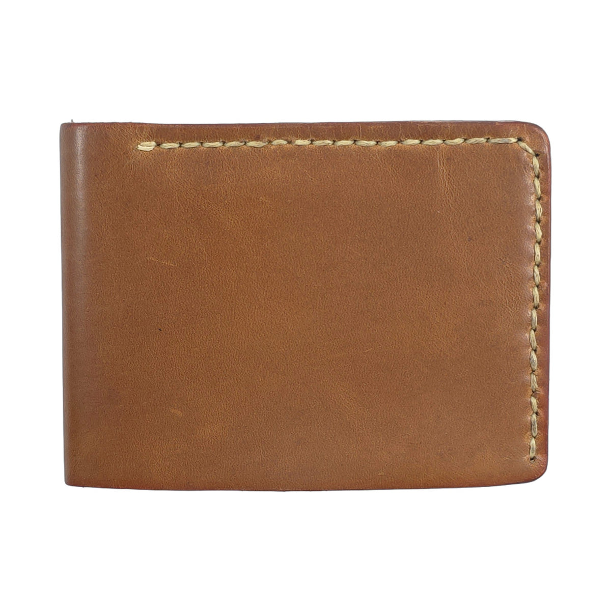 Hand stiched wallet - Brown