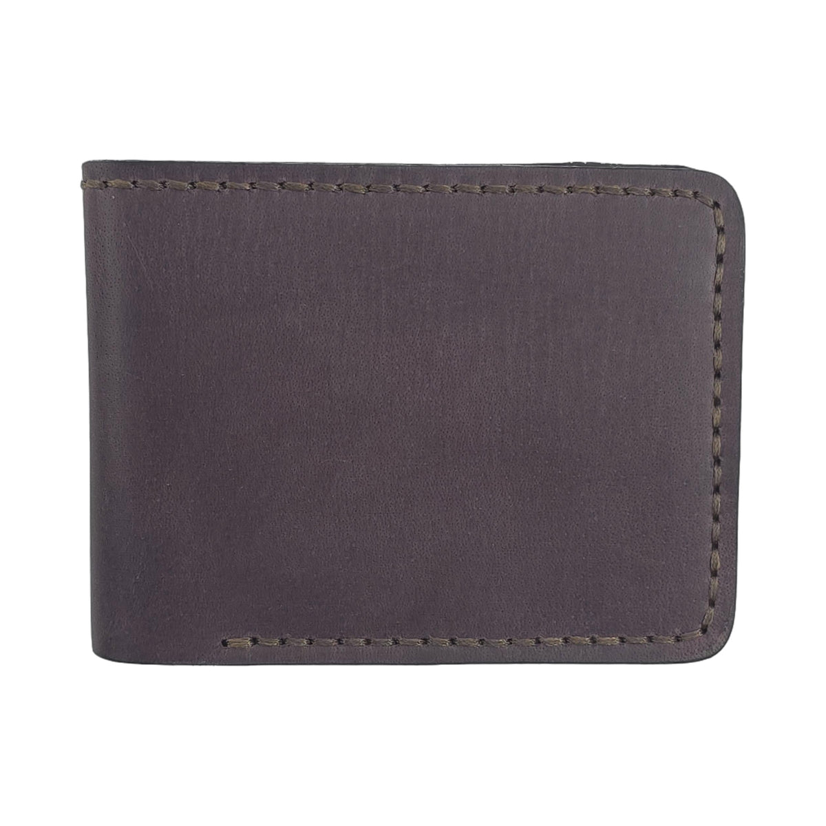 Hand stiched wallet - Mahroon