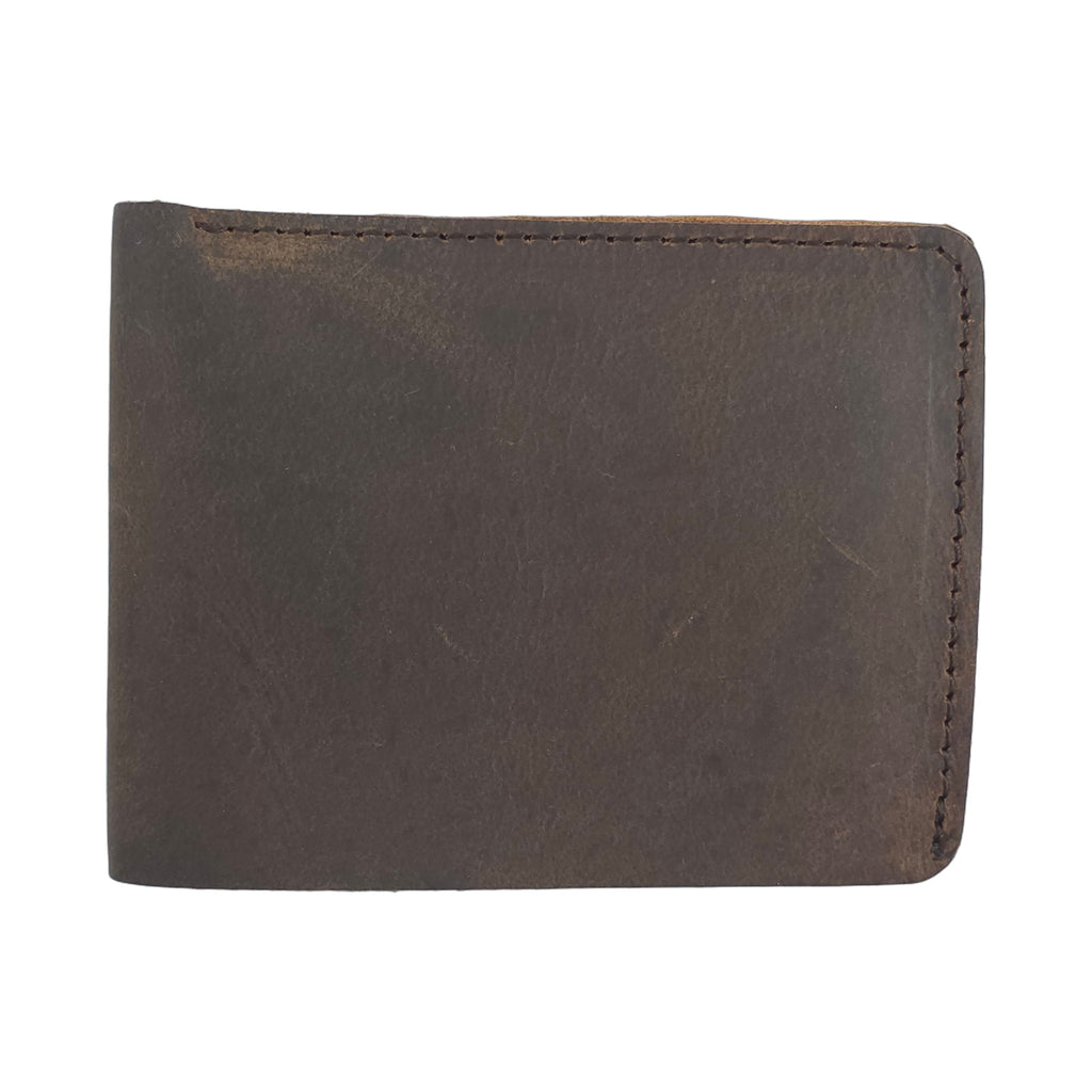 wallet - Dark Leathery Brown