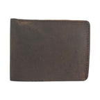wallet - Dark Leathery Brown