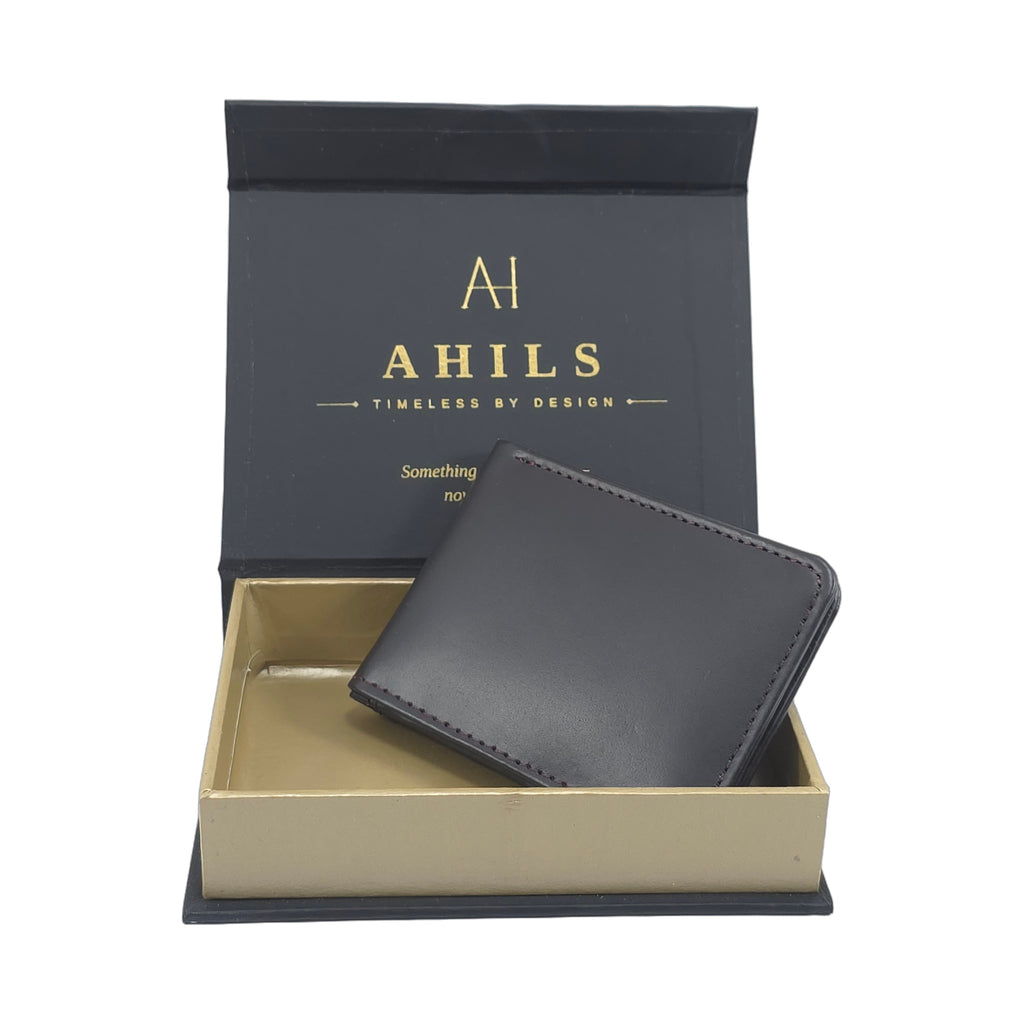 small dollar size wallet - Dark Mehroon