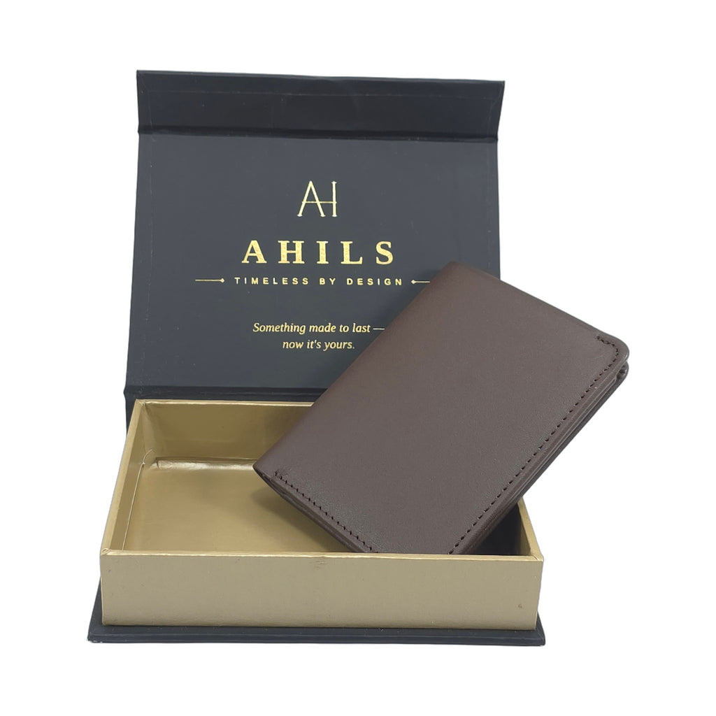 Compact wallet - Light Brown